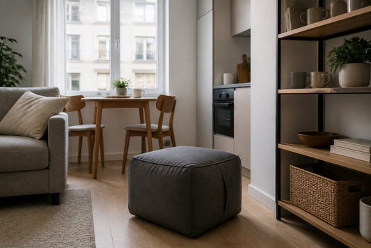 Choisir pouf pour petit appartement : Guide complet