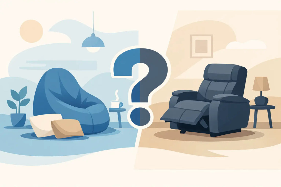 Beanbag ou fauteuil inclinable : lequel choisir ?