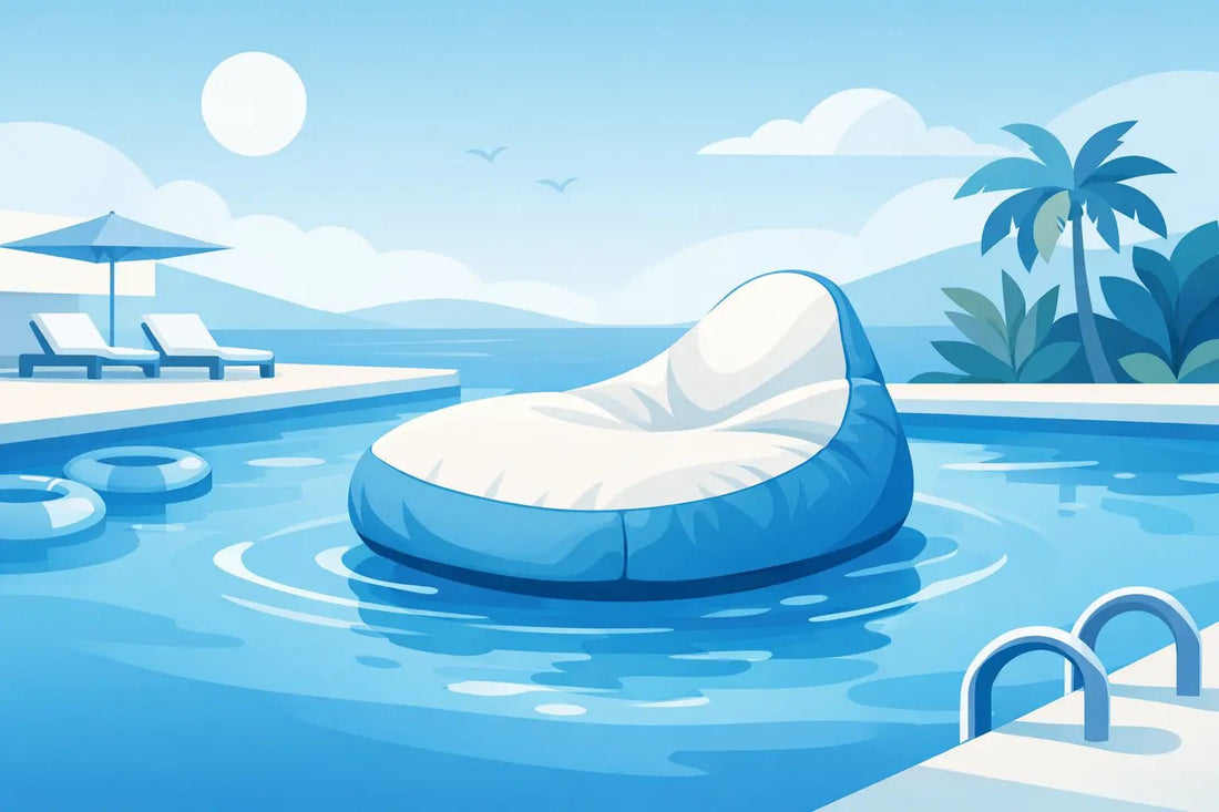 Beanbag pour piscine flottant - bien choisir