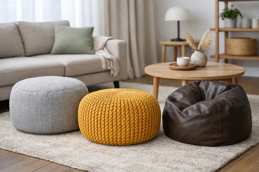 Quel pouf pour petit salon choisir ?