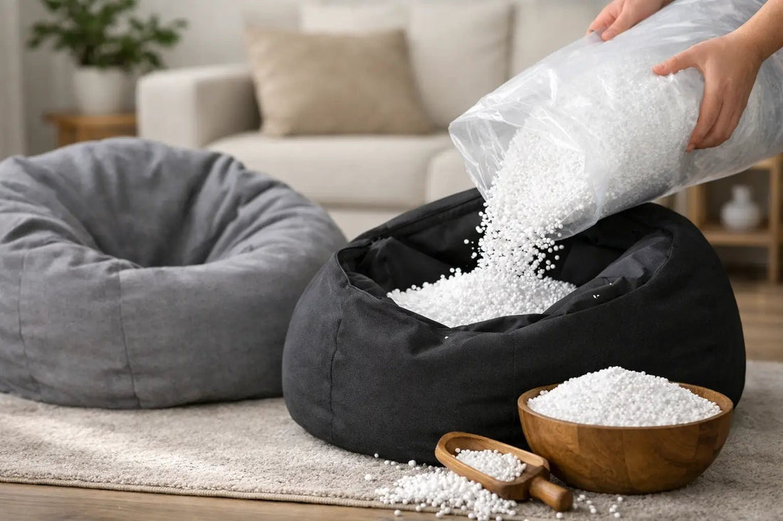 Remplissage beanbag billes - bien choisir