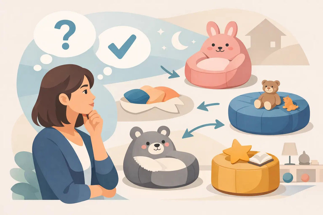 Comment choisir un pouf enfant sans se tromper