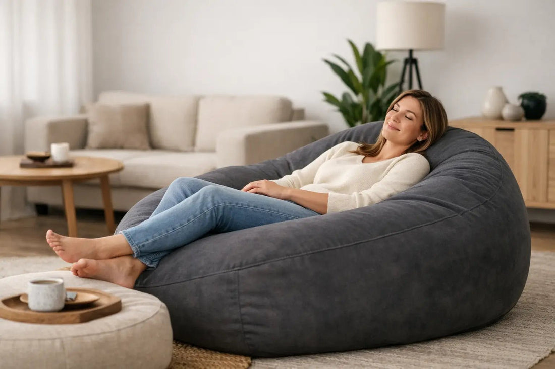 Pouf lounge adulte confortable : bien choisir