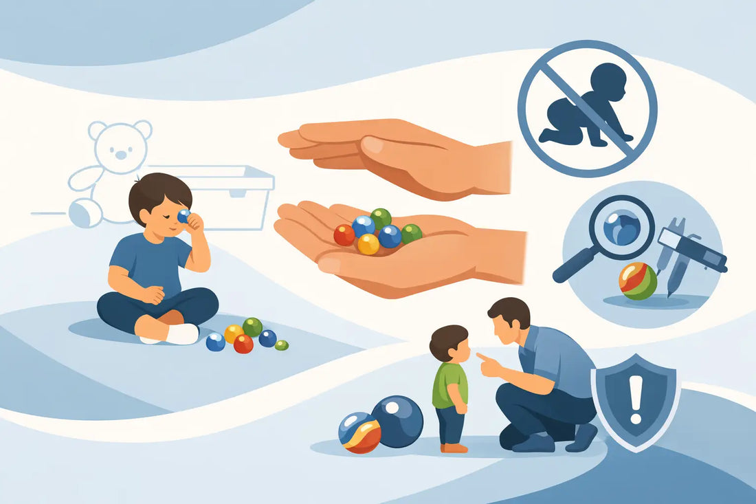Sécurité des billes pour enfants : les bons réflexes