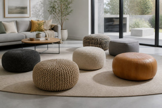 Meilleurs poufs pour salon moderne 2026 : Guide complet