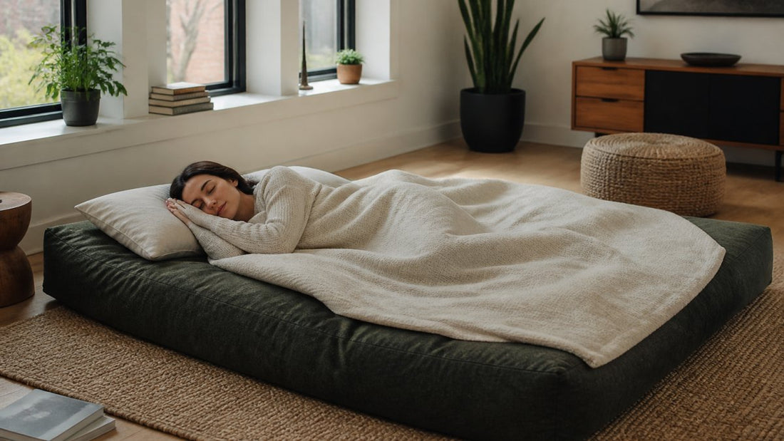 Pouf géant convertible en lit d'appoint : guide complet 2026