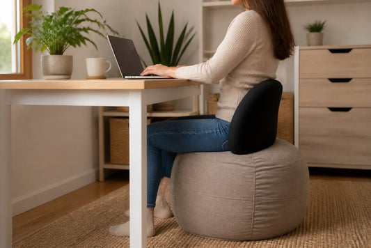 Soutien lombaire sur pouf: avantages et guide complet