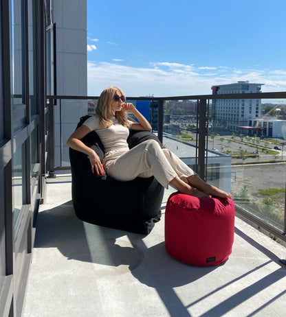 1 outer cover and 1 empty inner cover, FILLING NOT INCLUDED* Outbag Premium style CA555PH-Beanbag Montreal