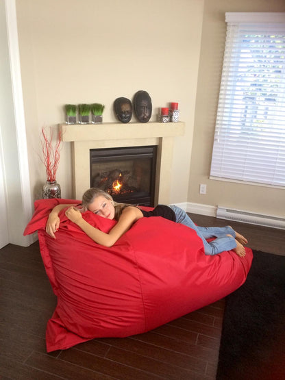 1 outer cover and 1 empty inner cover, FILLING NOT INCLUDED* XXL Multi-Position Beanbag for Two, style CA222H-Beanbag Montreal