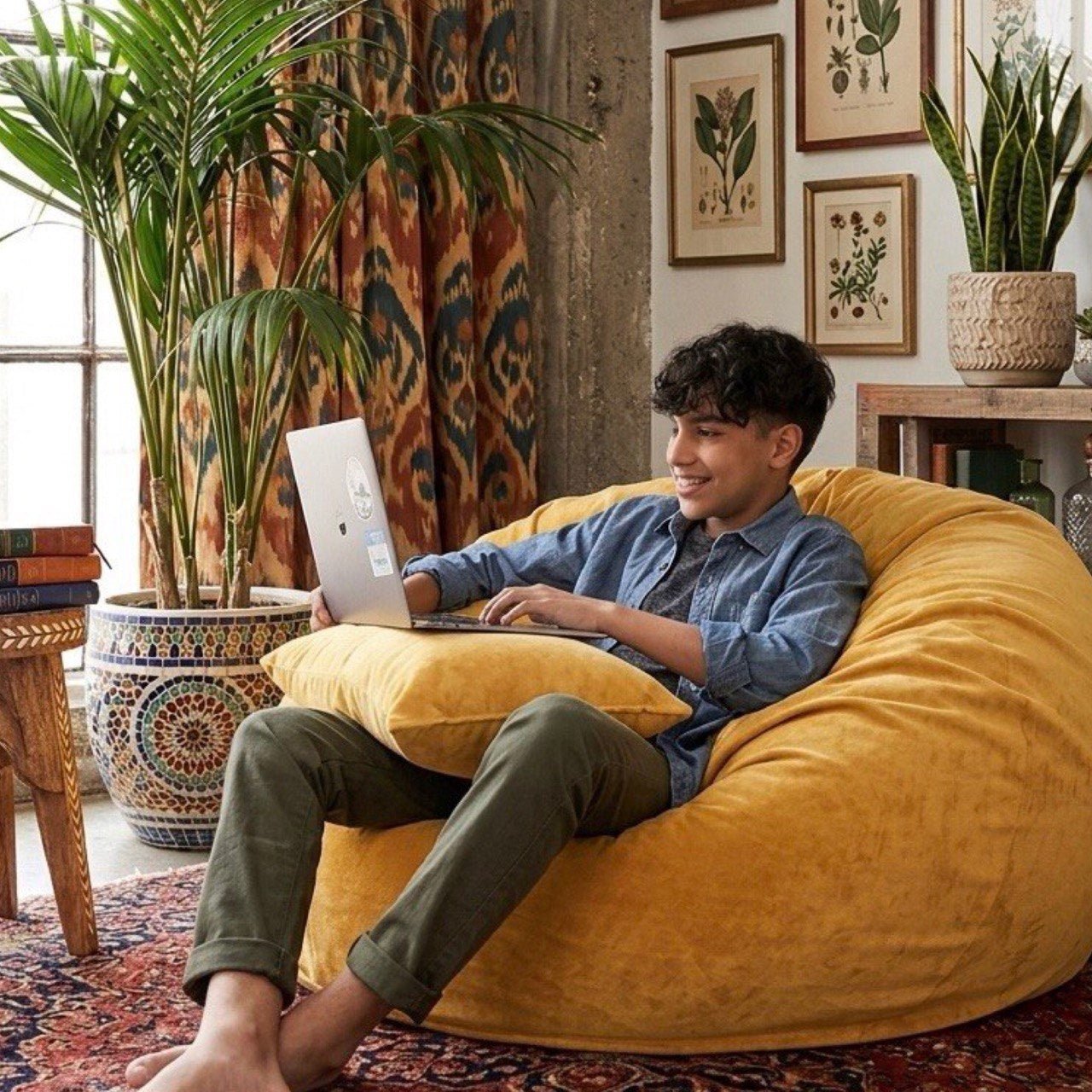 Pouf Géant style CA176 XXL-Beanbag Montréal