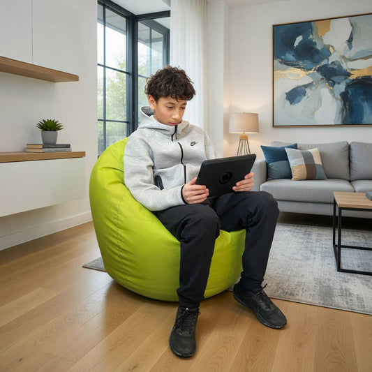 Beanbag Poire style CA136 Moyen-Beanbag Montréal