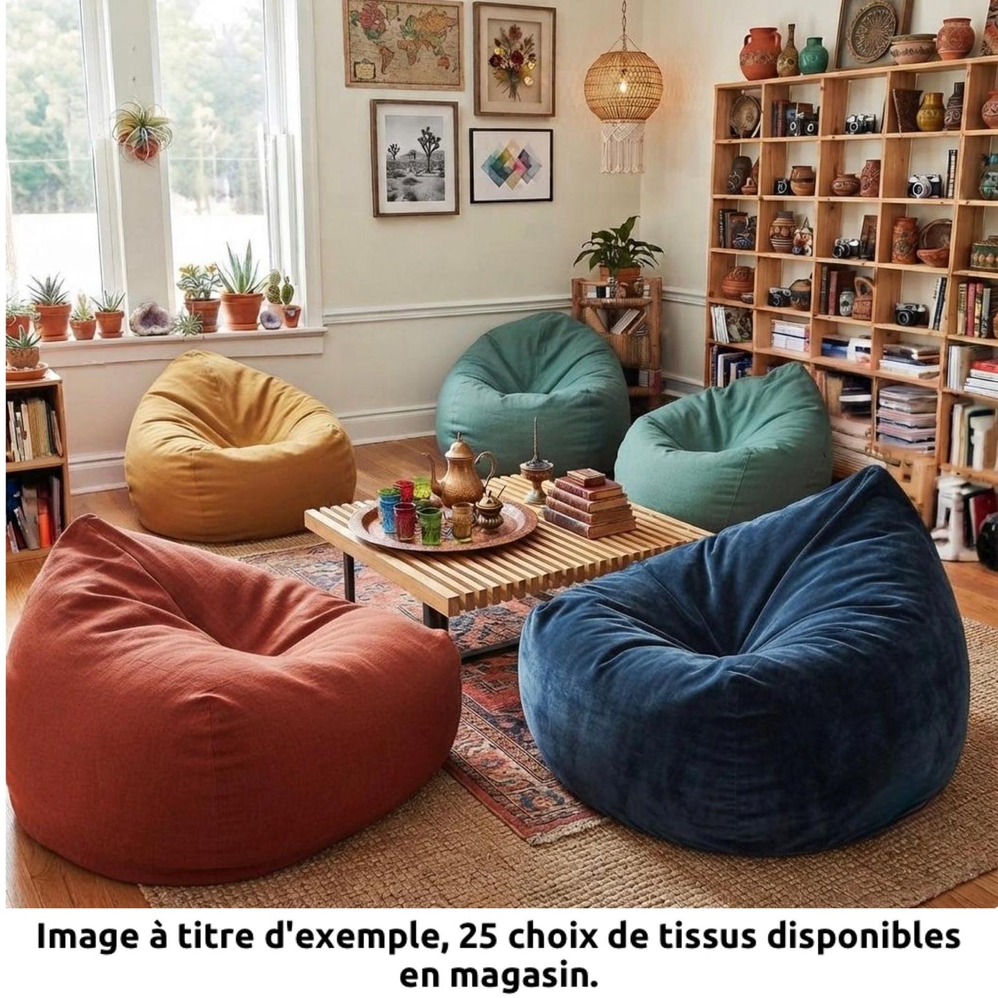 New! Ergonomic Pear Beanbag CA198 XXL Style
