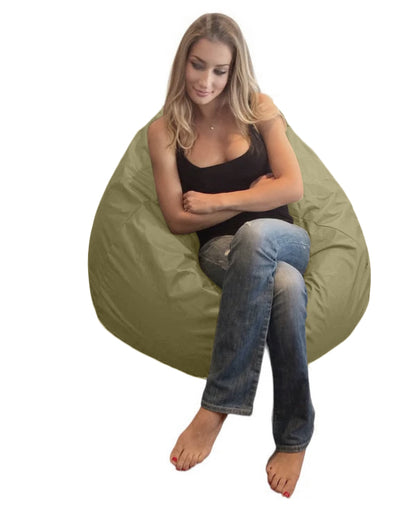 1 housse externe et 1 housse interne vide, REMPLISSAGE NON INCLUS* Beanbag Poire style CA101H XL-Beanbag Montréal