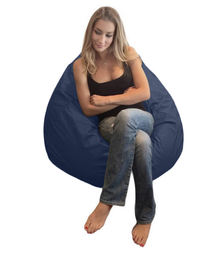 1 housse externe et 1 housse interne vide, REMPLISSAGE NON INCLUS* Beanbag Poire style CA101H XL-Beanbag Montréal