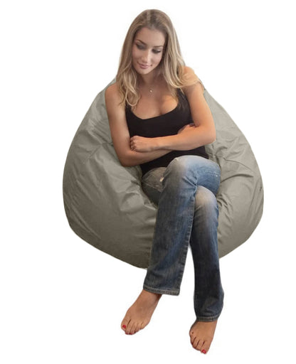 1 housse externe et 1 housse interne vide, REMPLISSAGE NON INCLUS* Beanbag Poire style CA101H XL-Beanbag Montréal