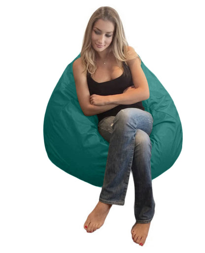 1 housse externe et 1 housse interne vide, REMPLISSAGE NON INCLUS* Beanbag Poire style CA101H XL-Beanbag Montréal