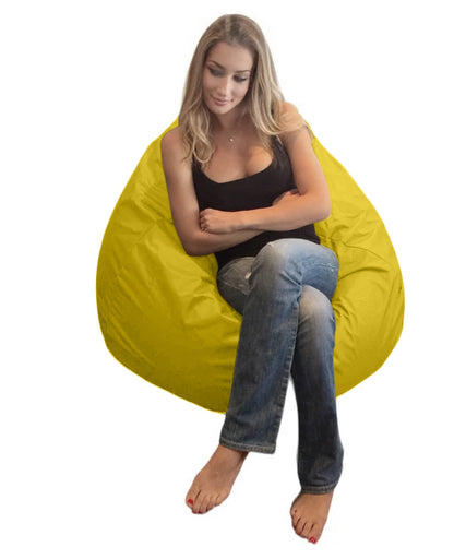 1 housse externe et 1 housse interne vide, REMPLISSAGE NON INCLUS* Beanbag Poire style CA101H XL-Beanbag Montréal