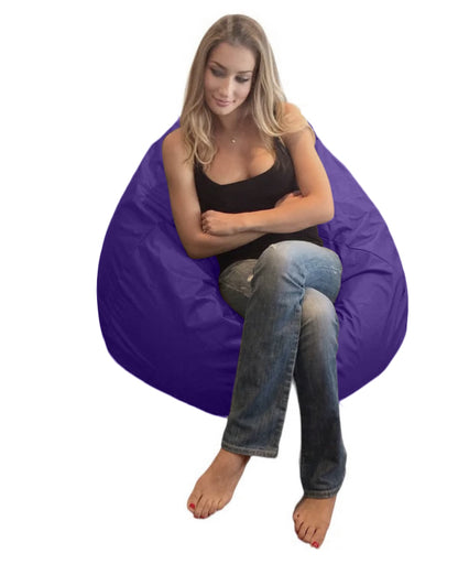 1 housse externe et 1 housse interne vide, REMPLISSAGE NON INCLUS* Beanbag Poire style CA101H XL-Beanbag Montréal