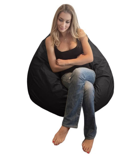 1 housse externe et 1 housse interne vide, REMPLISSAGE NON INCLUS* Beanbag Poire style CA101H XL-Beanbag Montréal