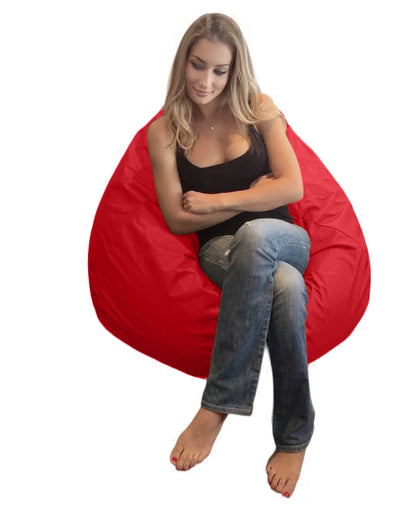 1 housse externe et 1 housse interne vide, REMPLISSAGE NON INCLUS* Beanbag Poire style CA101H XL-Beanbag Montréal