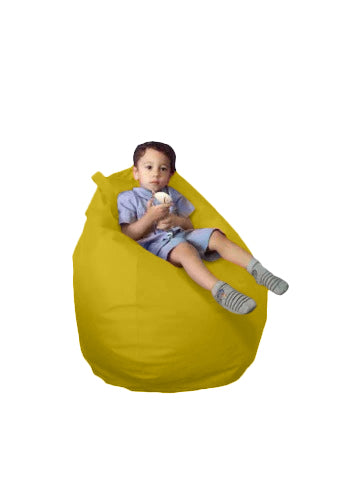1 housse externe et 1 housse interne vide, REMPLISSAGE NON INCLUS* Beanbag Poire style CA102H Petit-Beanbag Montréal