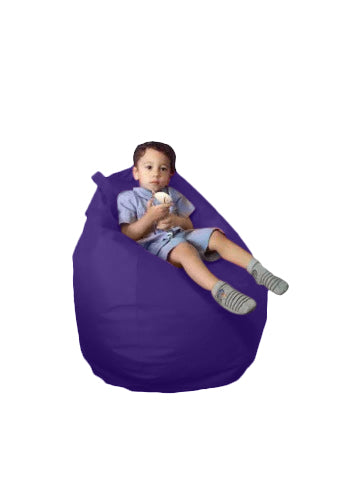 1 housse externe et 1 housse interne vide, REMPLISSAGE NON INCLUS* Beanbag Poire style CA102H Petit-Beanbag Montréal