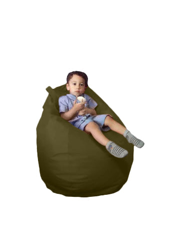 1 housse externe et 1 housse interne vide, REMPLISSAGE NON INCLUS* Beanbag Poire style CA102H Petit-Beanbag Montréal