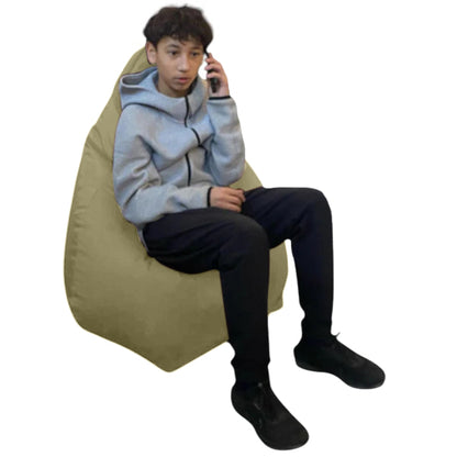 1 housse externe et 1 housse interne vide, REMPLISSAGE NON INCLUS* Beanbag Poire style CA105H Moyen-Beanbag Montréal
