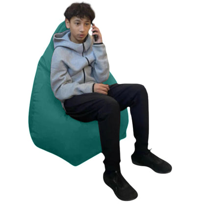 1 housse externe et 1 housse interne vide, REMPLISSAGE NON INCLUS* Beanbag Poire style CA105H Moyen-Beanbag Montréal