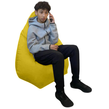 1 housse externe et 1 housse interne vide, REMPLISSAGE NON INCLUS* Beanbag Poire style CA105H Moyen-Beanbag Montréal