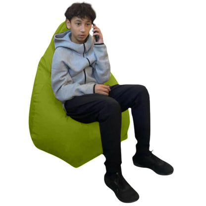 1 housse externe et 1 housse interne vide, REMPLISSAGE NON INCLUS* Beanbag Poire style CA105H Moyen-Beanbag Montréal