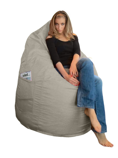 1 outer cover and 1 empty inner cover, FILLING NOT INCLUDED* Beanbag Pear style CA108H XXL-Beanbag Montreal
