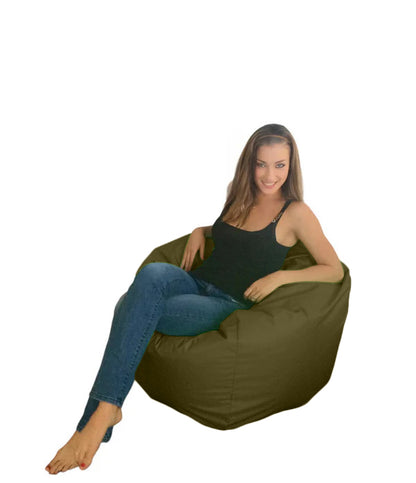 1 housse externe et 1 housse interne vide, REMPLISSAGE NON INCLUS* Beanbag Poire style  CA144H Large-Beanbag Montréal