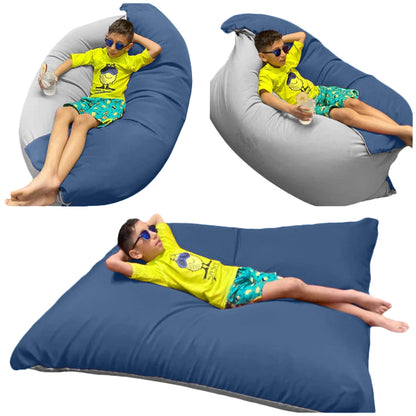 1 outer cover and 1 empty inner cover, FILLING NOT INCLUDED* Beanbag Pool XLarge Adult style CA186H-Beanbag Montreal
