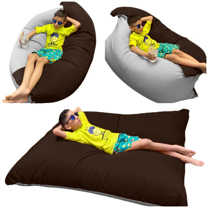1 outer cover and 1 empty inner cover, FILLING NOT INCLUDED* Beanbag Pool XLarge Adult style CA186H-Beanbag Montreal
