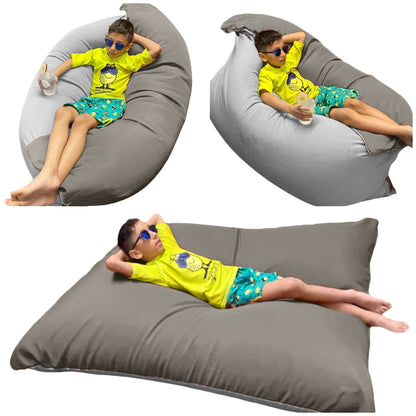1 outer cover and 1 empty inner cover, FILLING NOT INCLUDED* Beanbag Pool XLarge Adult style CA186H-Beanbag Montreal