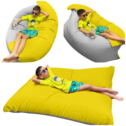 1 outer cover and 1 empty inner cover, FILLING NOT INCLUDED* Beanbag Pool XLarge Adult style CA186H-Beanbag Montreal