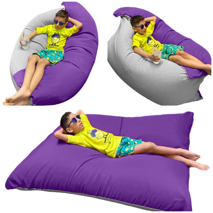1 outer cover and 1 empty inner cover, FILLING NOT INCLUDED* Beanbag Pool XLarge Adult style CA186H-Beanbag Montreal