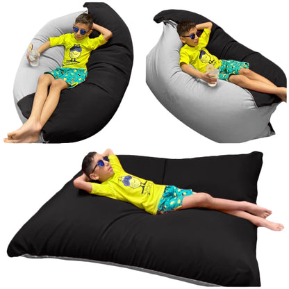 1 outer cover and 1 empty inner cover, FILLING NOT INCLUDED* Beanbag Pool XLarge Adult style CA186H-Beanbag Montreal