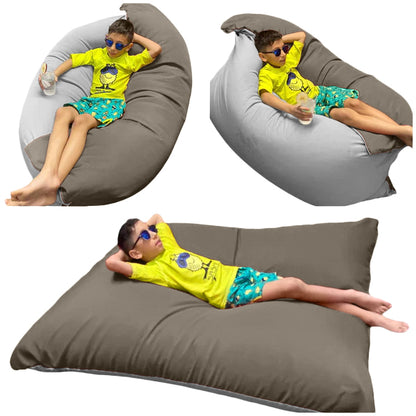 1 outer cover and 1 empty inner cover, FILLING NOT INCLUDED* Beanbag Pool XLarge Adult style CA186H-Beanbag Montreal
