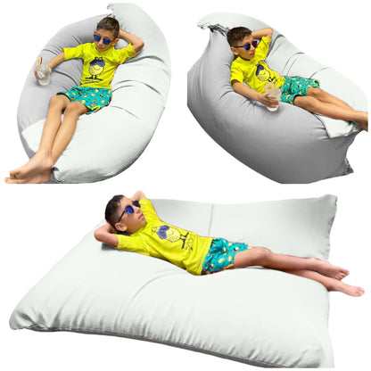 1 outer cover and 1 empty inner cover, FILLING NOT INCLUDED* Beanbag Pool XLarge Adult style CA186H-Beanbag Montreal