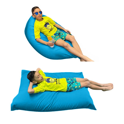 1 housse externe et 1 housse interne vide, REMPLISSAGE NON INCLUS* Beanbag Piscine Junior style CA189H-Beanbag Montréal