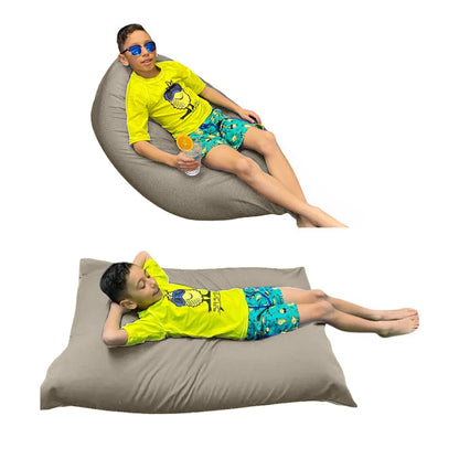 1 housse externe et 1 housse interne vide, REMPLISSAGE NON INCLUS* Beanbag Piscine Junior style CA189H-Beanbag Montréal