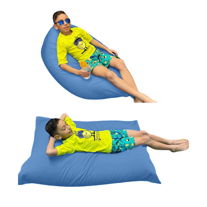 1 housse externe et 1 housse interne vide, REMPLISSAGE NON INCLUS* Beanbag Piscine Junior style CA189H-Beanbag Montréal