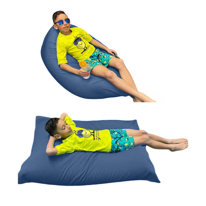 1 housse externe et 1 housse interne vide, REMPLISSAGE NON INCLUS* Beanbag Piscine Junior style CA189H-Beanbag Montréal