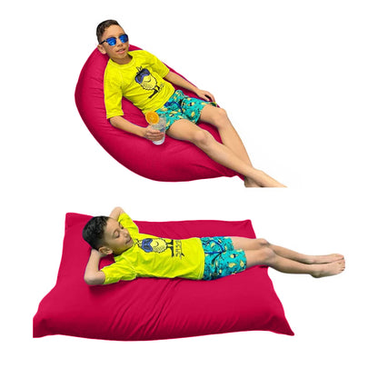 1 housse externe et 1 housse interne vide, REMPLISSAGE NON INCLUS* Beanbag Piscine Junior style CA189H-Beanbag Montréal