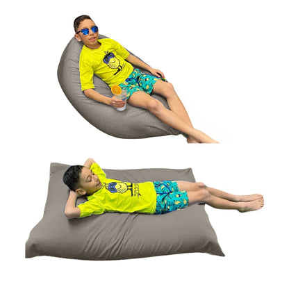 1 housse externe et 1 housse interne vide, REMPLISSAGE NON INCLUS* Beanbag Piscine Junior style CA189H-Beanbag Montréal