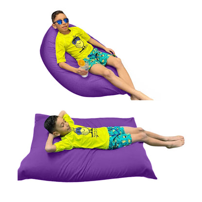 1 housse externe et 1 housse interne vide, REMPLISSAGE NON INCLUS* Beanbag Piscine Junior style CA189H-Beanbag Montréal