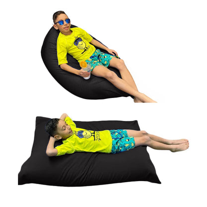 1 housse externe et 1 housse interne vide, REMPLISSAGE NON INCLUS* Beanbag Piscine Junior style CA189H-Beanbag Montréal