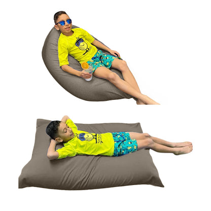 1 housse externe et 1 housse interne vide, REMPLISSAGE NON INCLUS* Beanbag Piscine Junior style CA189H-Beanbag Montréal